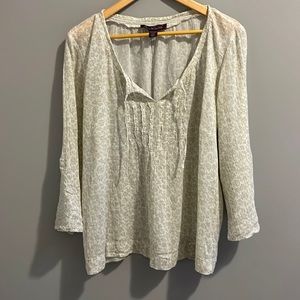 GLORIA VANDERBILT BLOUSE (L)